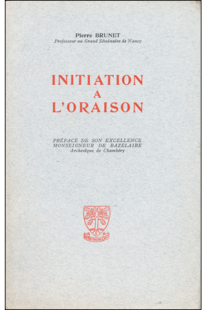 INITIATION A L'ORAISON