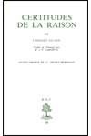 BAP n°39 CERTITUDES DE LA RAISON