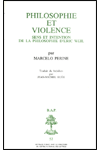 BAP n°52 PHILOSOPHIE ET VIOLENCE. Sens et intention de la philosophie d'Eric Weil