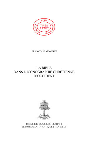 09. LA BIBLE DANS L'ICONOGRAPHIE CHRÉTIENNE D'OCCIDENT